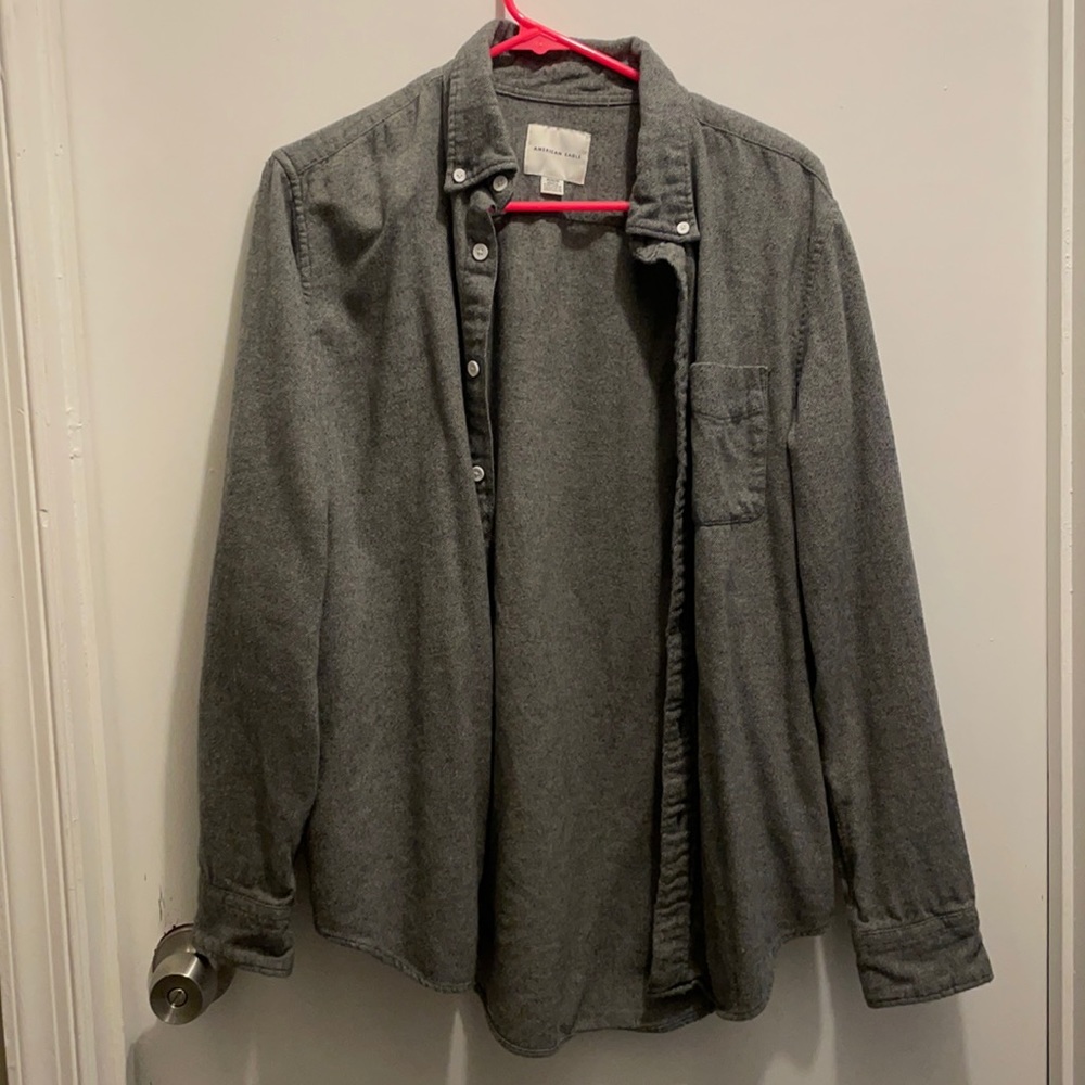 American Eagle button up flannel